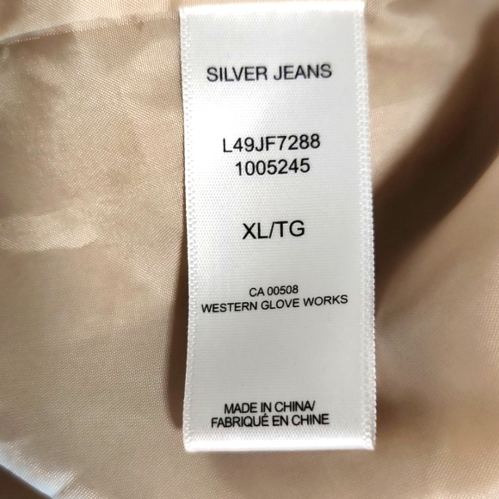 Silver Jeans Co. Faux Sherpa Fur Jacket Women's XXL - Picture 7 of 9
